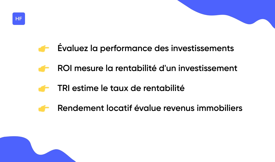 Les indicateurs clés de performance