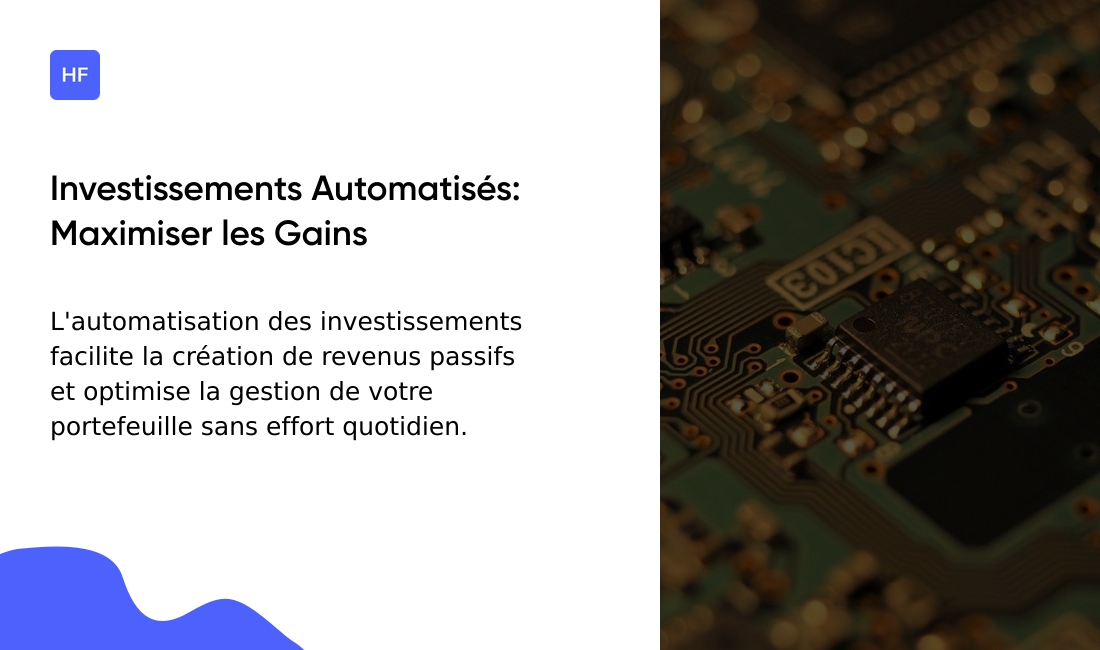 Automatisation des investissements