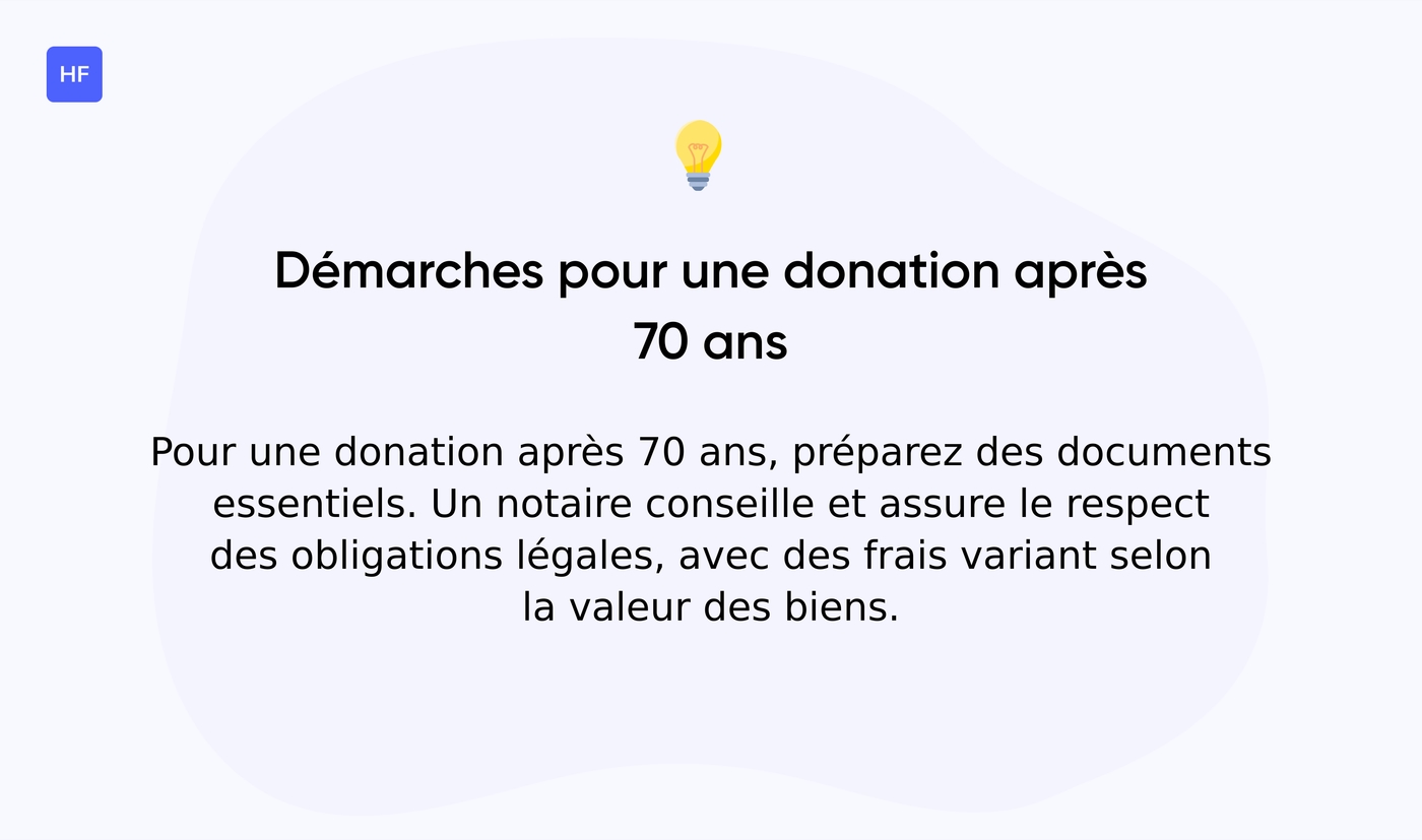 Démarches administratives pour réaliser une donation