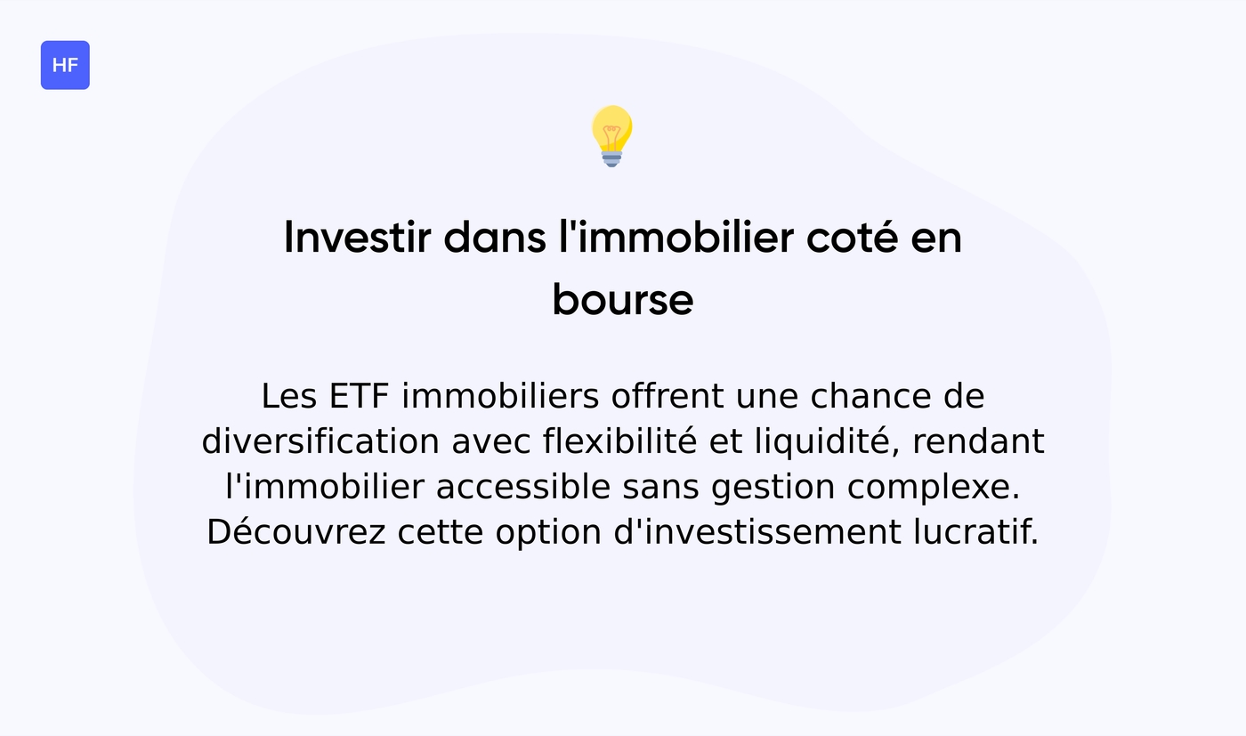 Immobilier coté en bourse