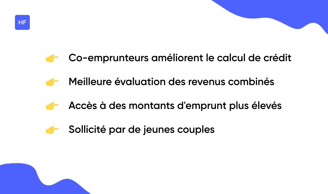 Cas particulier du co-emprunteur